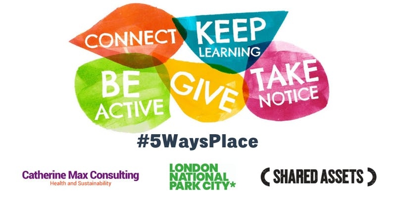 Putting the 5 Ways to Wellbeing in Place #5WaysPlace